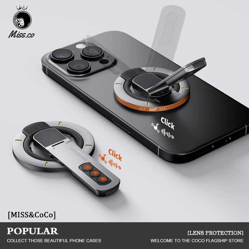 MagGrip 3-in-1 Magnetic Phone Stand & Ring Holder