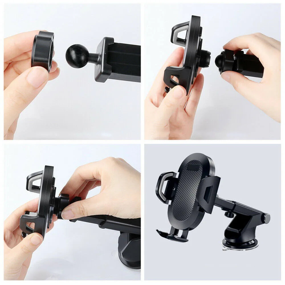 Suporte de Celular para Carro Ajustável – Base Universal 360°