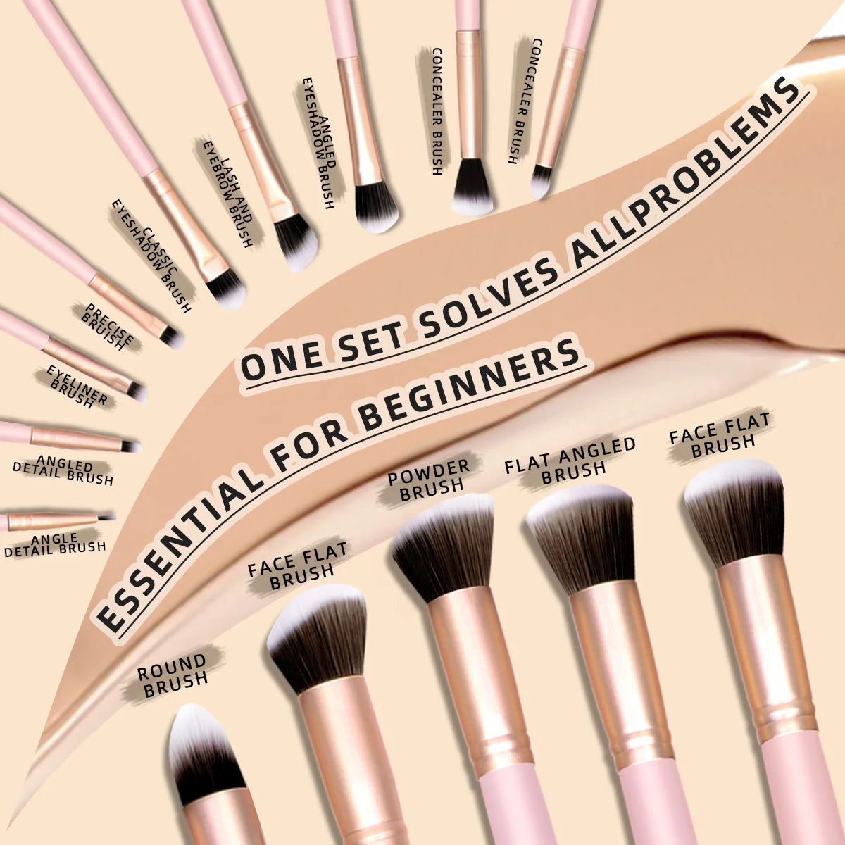 Complete Beauty Artist Tool Set – 25 Essentials