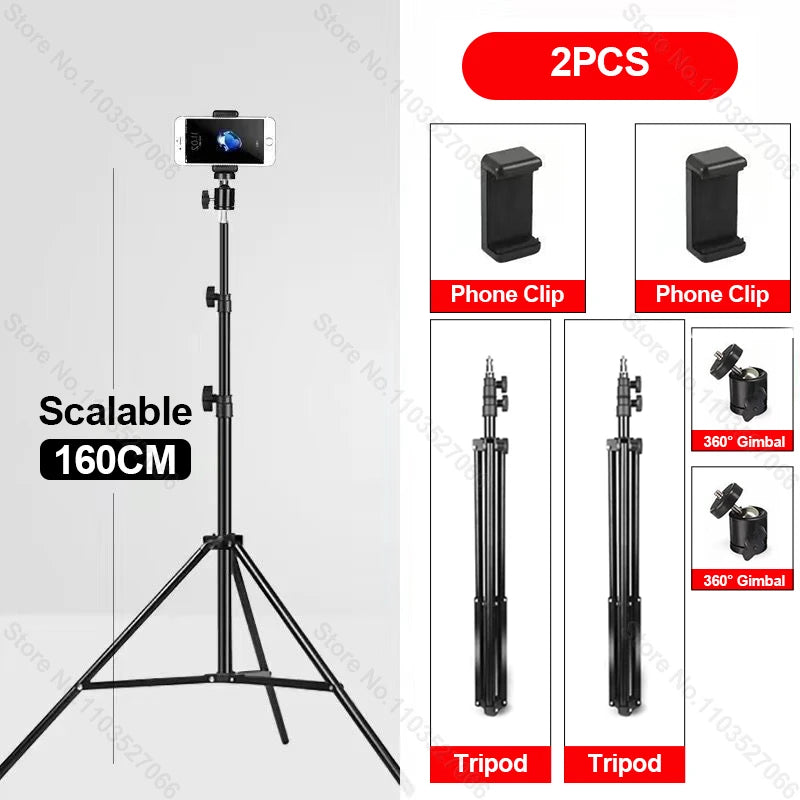 Mobile Support Pro – Multi-Functional Tripod for Live Photos & Video Recording