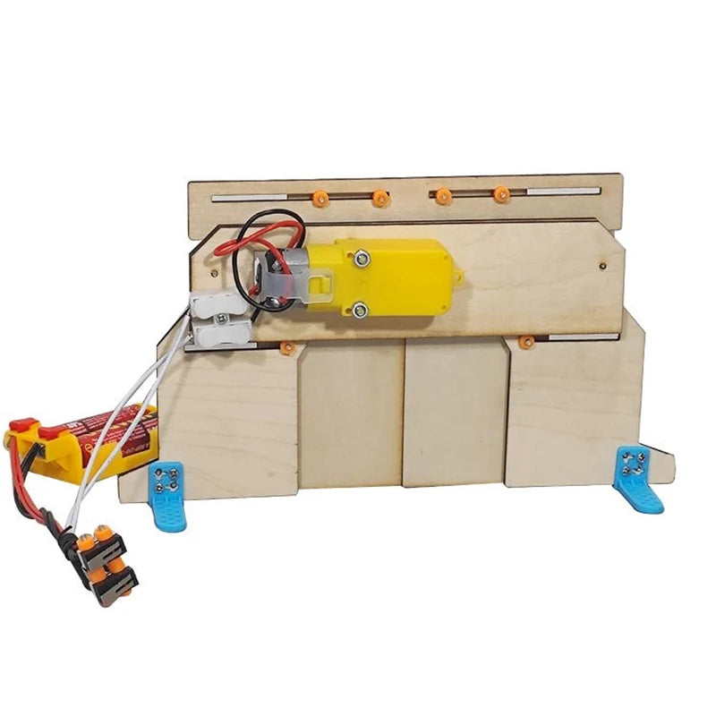 Smart Electric Door DIY Kit – 3D Educational Puzzle for Children
