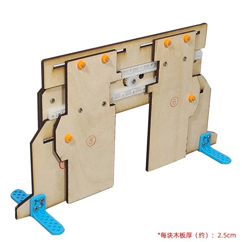 Smart Electric Door DIY Kit – 3D Educational Puzzle for Children
