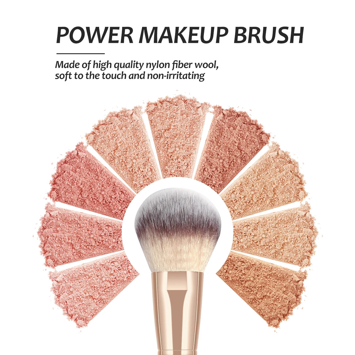 MAANGE 7-Piece Luxe Makeup Brush Set