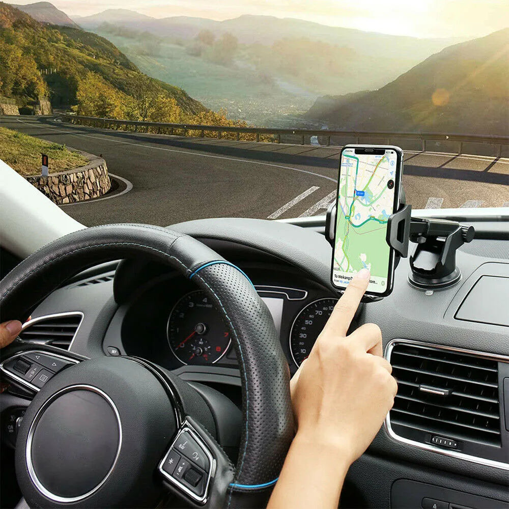 Suporte de Celular para Carro Ajustável – Base Universal 360°