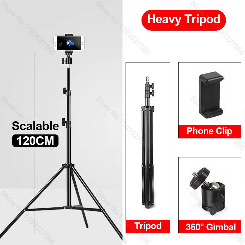 Mobile Support Pro – Multi-Functional Tripod for Live Photos & Video Recording