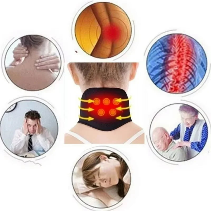 Magnetic Self-Warming Neck Protector – Comfortable Pain Relief