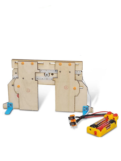 Smart Electric Door DIY Kit – 3D Educational Puzzle for Children