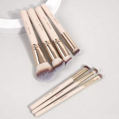 MAANGE 7-Piece Luxe Makeup Brush Set